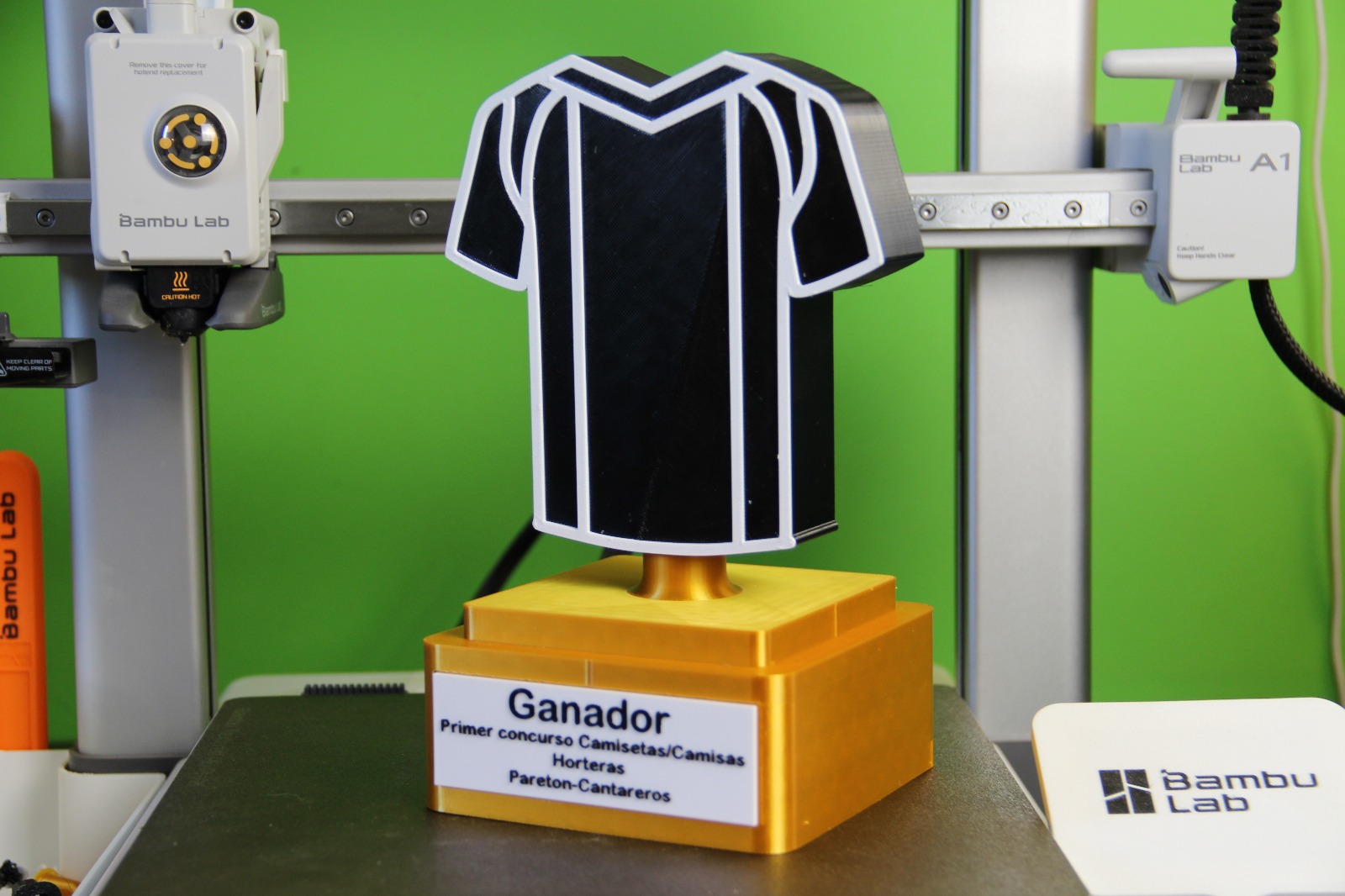 Trofeos personalizados impresos en 3D por Erwan 3D Studios